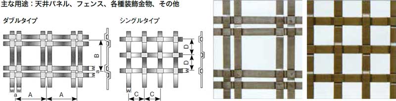 金網格子タイプ